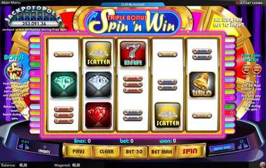 Triple Bonus Spin 'n Win