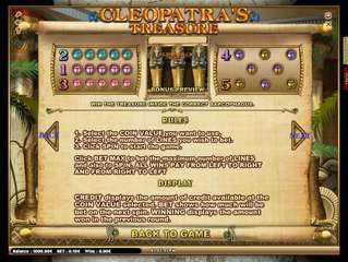 Cleopatras Treasure