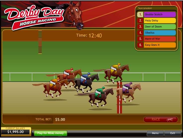 horse race game online