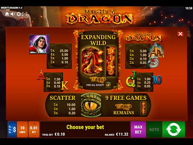 Mighty Dragon slot