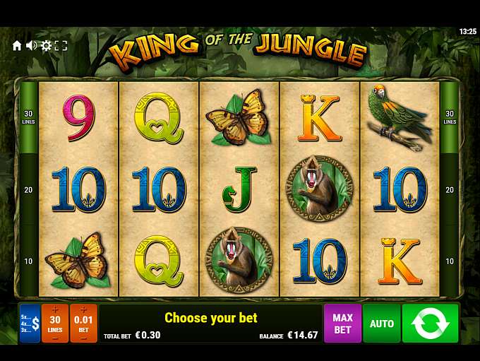 King Of The Jungle Games