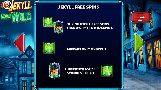 Dr jekyll goes wild slot free play