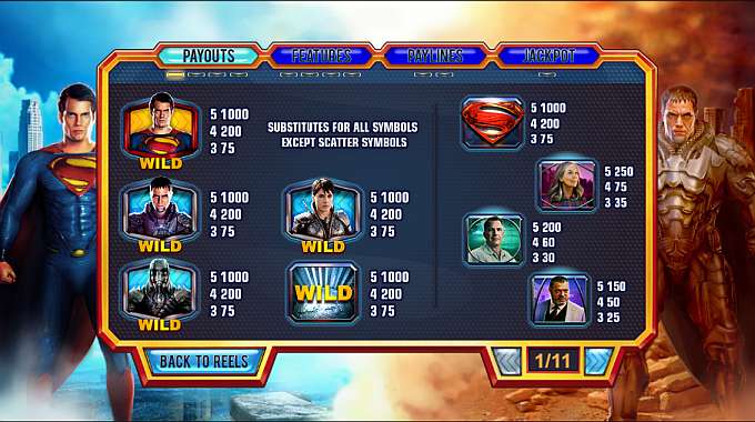 Man of Steel slot