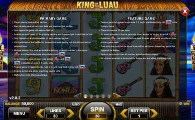 King of the Luau