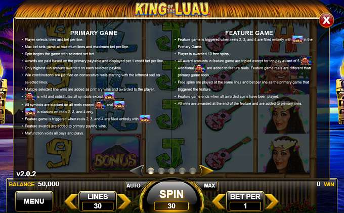 King of the Luau