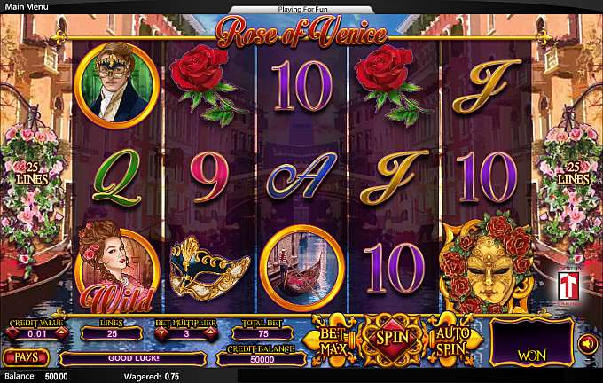 Rose of Venice slot