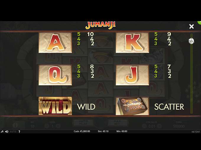 Jumanji slot demo download