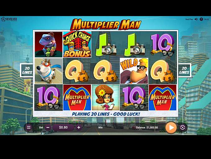 Multiplier Man Slot