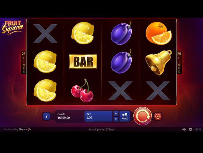 Fruit Supreme 25 lines