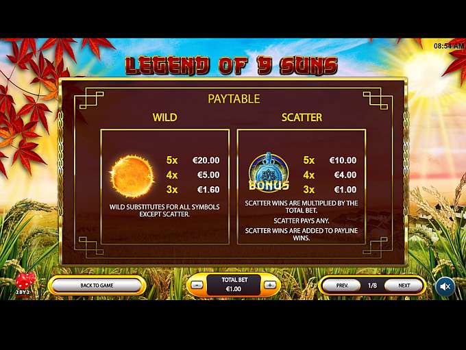 Legend of 9 Suns slot