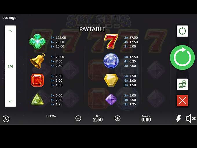 Sky Gems 5 Wilds
