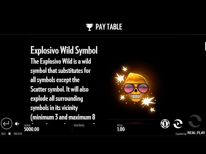 play esqueleto explosivo real money