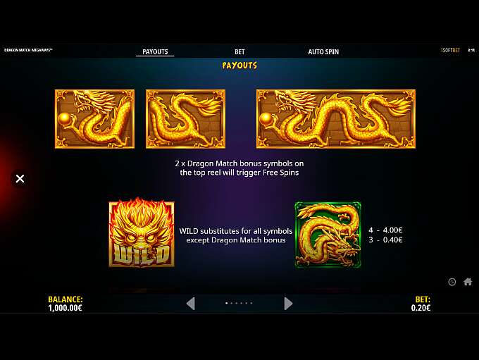 dragon match megaways slot