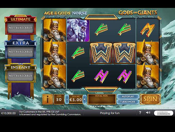 Hit two jackpots playing age of the gods norse: gods and giants slots Eğirdir