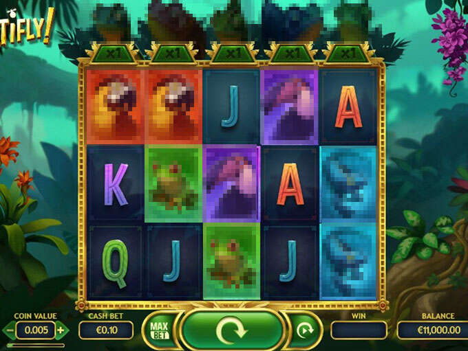 Iguana slot game