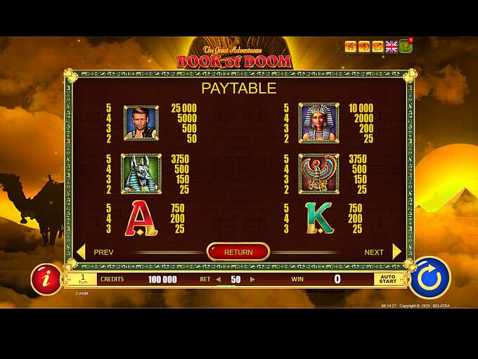 Book of Doom slot