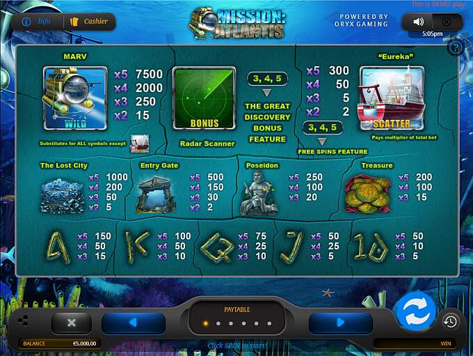 mission-atlantis-slot-by-oryx-review-demo-game