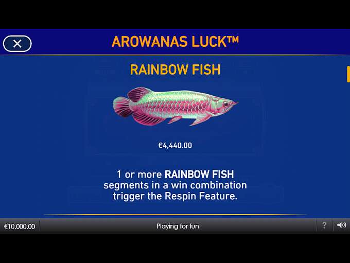 demo slot playtech arowana