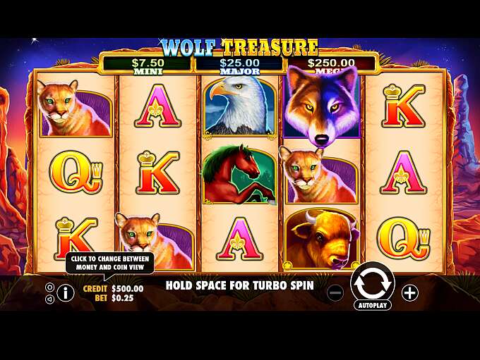 Free Spins Wolf Treasure