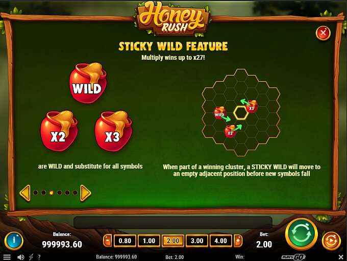 Slot honey rush games