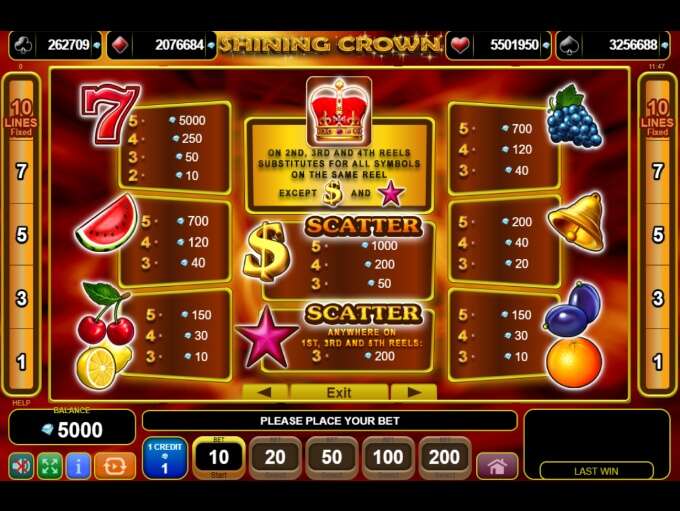Shining Crown Slot By EGT » Review + Demo Game