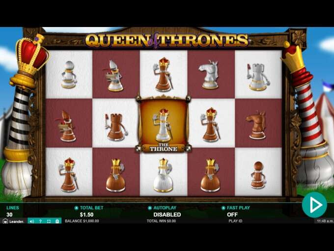 Queen of Thrones Slot By Leander Games » Review + Demo Game