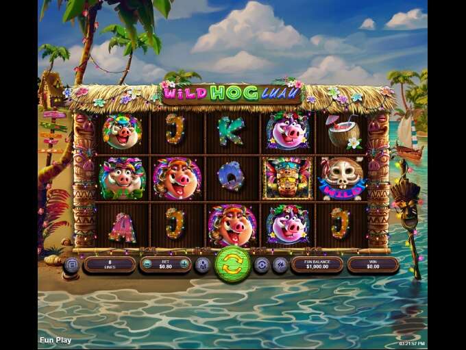 wild hog luau slot