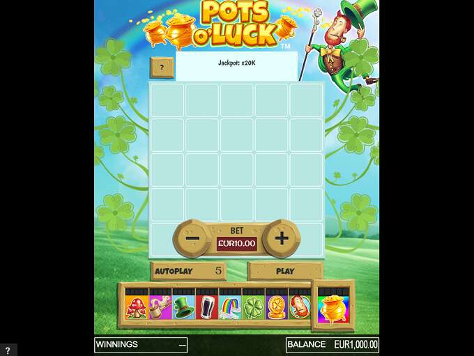 Pots o Luck slot review powered by Leander Games