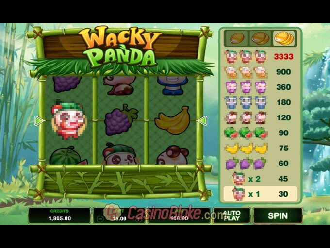 Wacky Panda Slot Review - Powered By Microgaming