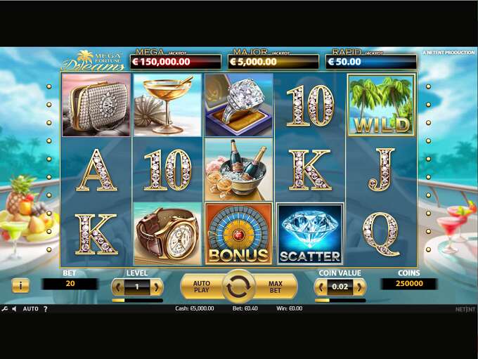 Mega Fortune Dreams™ Online Slot, Play for Real