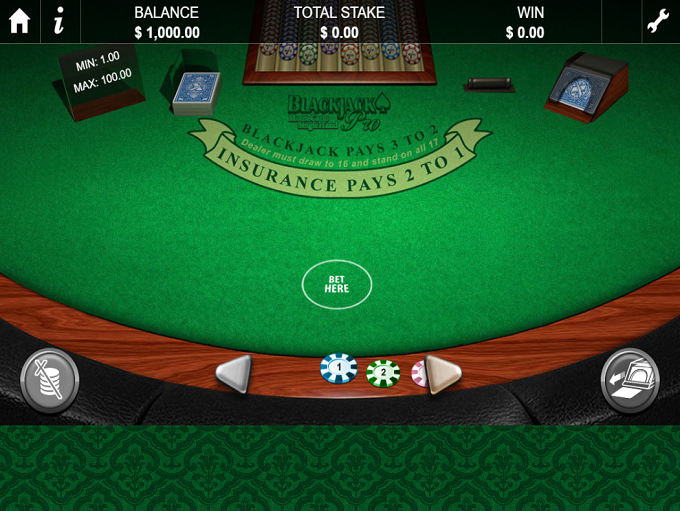 Blackjack MonteCarlo Pro Table game review from NextGen