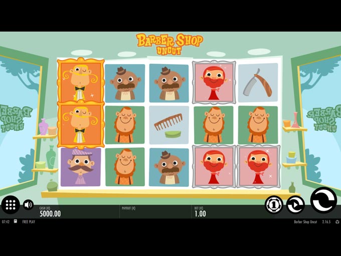 Barber Shop Uncut slot review powered by Thunderkick