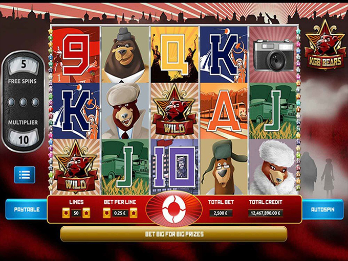 KGB Bears Slot Review - Powered By The Games Company