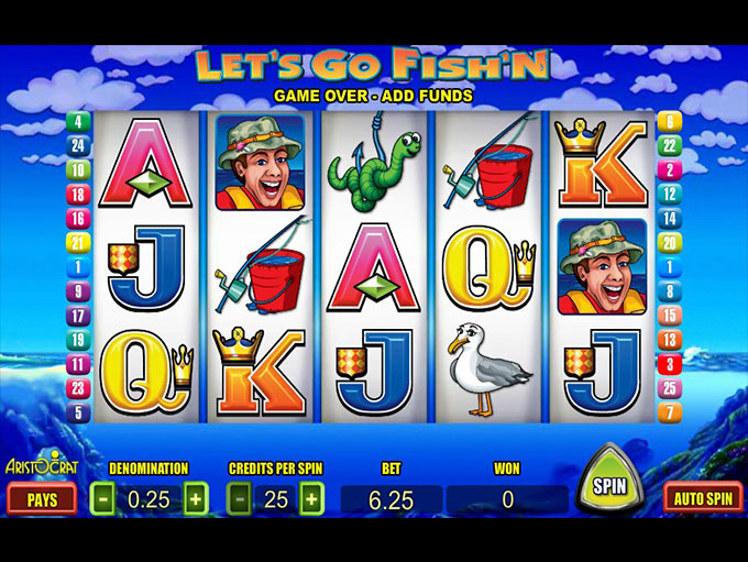 Lets Go Fishn Slot By Aristocrat » Review + Demo Game