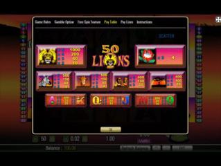 50 Lions