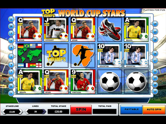Top Trumps - World Cup Stars