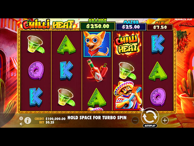 chilli heat free spins no deposit