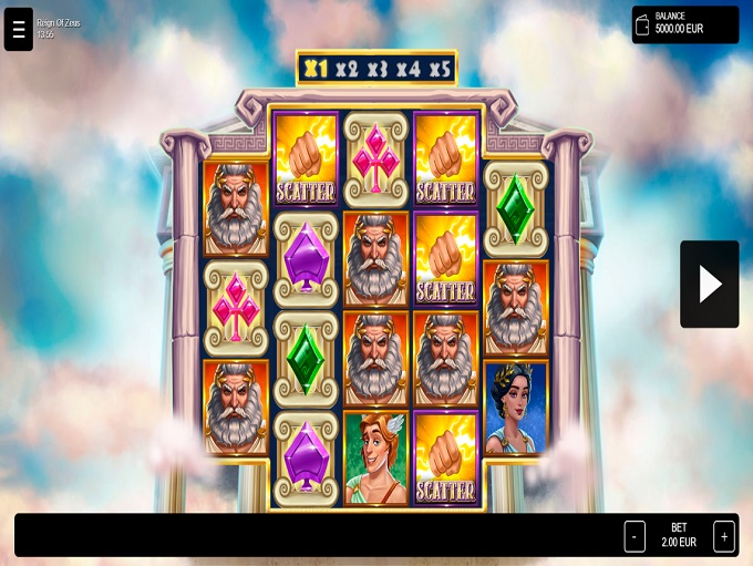 Reign of Zeus Slot By Betixon » Review + Demo Game