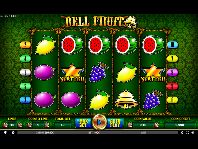 Bell Fruit slot review - powered by Capecod Gaming