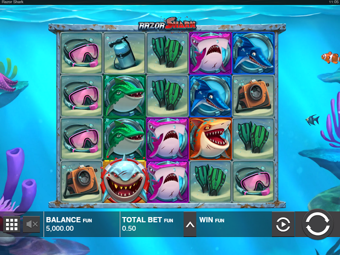 Razor Shark Slot Review, Game by Push Gaming