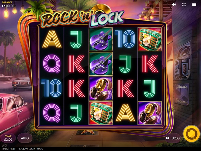 Rock n Lock Slot By Red Tiger Gaming » Review + Demo Game