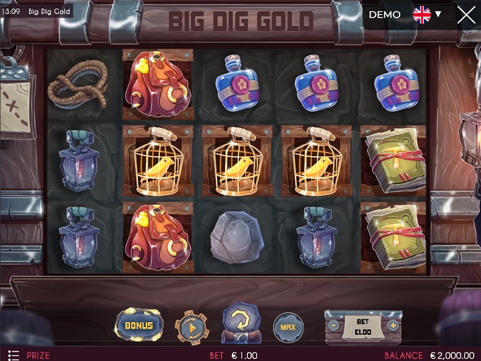 Big Dig Gold Slot By Triple Cherry » Review + Demo Game