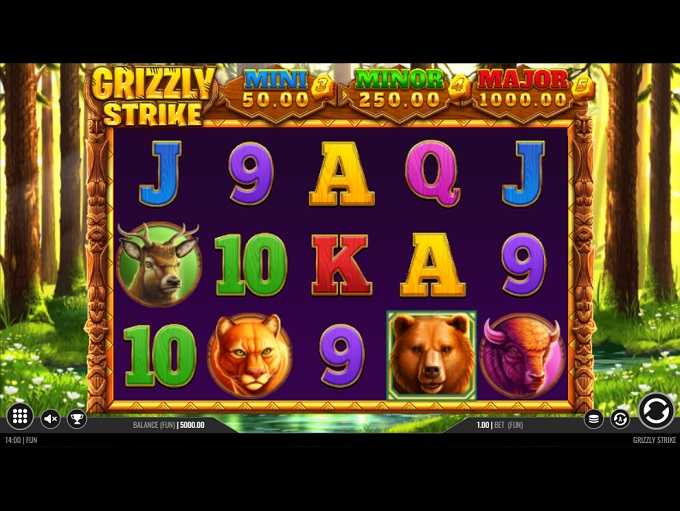 Grizzly Strike Hold and Win Slot By Iron Dog Studios » Review + Demo Game