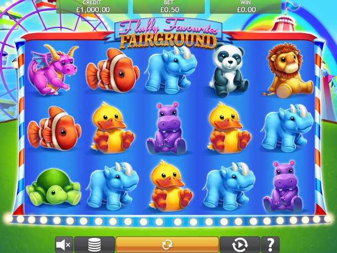 Fluffy Favourites Fairground Slot Review - Powered By EYECON