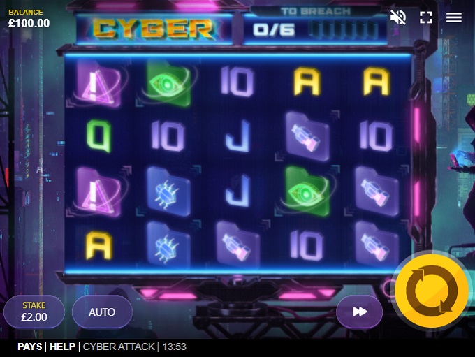 Cyber Attack Slot By Red Tiger Gaming » Review + Demo Game