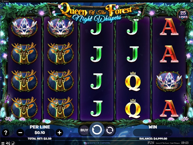 Queen of the Forest Night Whispers Slot By Spinomenal » Review + Demo Game