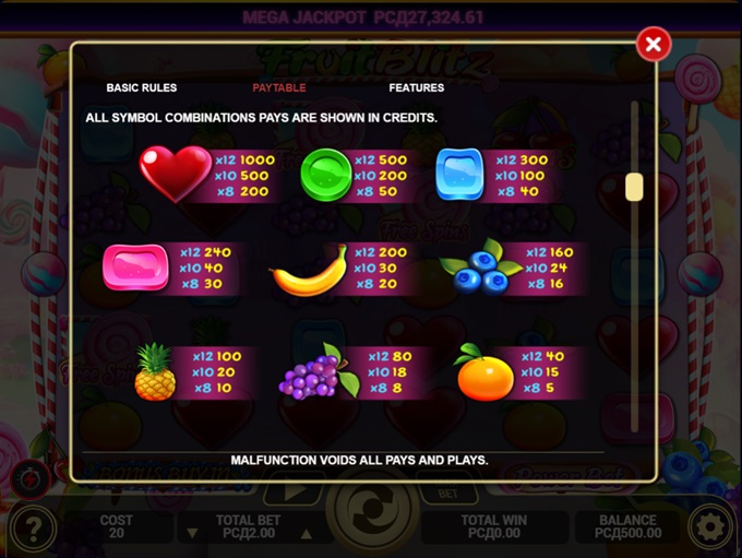 Fruit Blitz slot