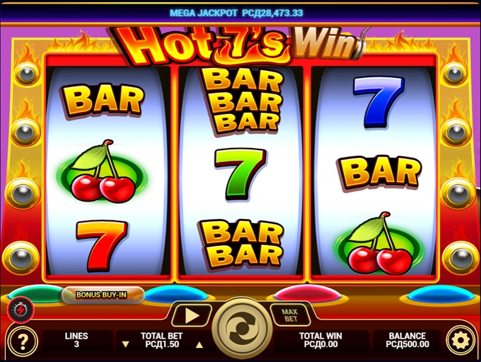 Hot 7s Win Slot By USA friendly Arrows Edge » Review + Demo Game