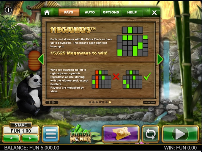 Panda Money by Big Time Gaming Pty Ltd