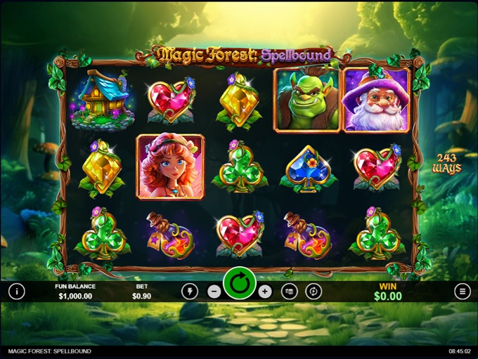 Magic Forest Spellbound Slot By USA friendly Real Time Gaming » Review ...